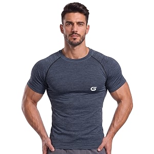 GYMIFIC Mens Compression T-Shirt Half Sleeve