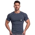 GYMIFIC Men39s Compression T-Shirt Half Sleeve