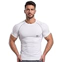 GYMIFIC Men39s Compression T-Shirt Half Sleeve