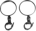 Gymisa 360° Rotary Bicycle Rearview Mirror (ABS Plastic, 2Piece) Rearview Radar Mirror Rearview Radar Mirror