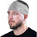 Gymreapers Workout Headbands for Men &amp; Women-Comfortable Sweat Absorbing Band to Keep Hair Back During Running Sports Gym Cycling and Outdoor Activities