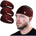 Gymreapers Workout Headbands for Men &amp; Women-Comfortable Sweat Absorbing Band to Keep Hair Back During Running Sports Gym Cycling and Outdoor Activities