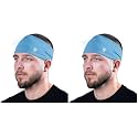 Gymreapers Workout Headbands for Men &amp; Women-Comfortable Sweat Absorbing Band to Keep Hair Back During Running Sports Gym Cycling and Outdoor Activities