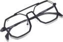 Gynk Full Rim Square Blue Cut Computer Glass For Men & Women (51 mm)
