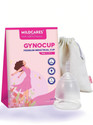 Gynocup Medium Reusable Menstrual Cup Menstrual Cup Safe Easy-to-Use & Comfortable (Pack of 1)