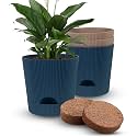 GYOPOTS Self-Watering 11.5 cm Flower Pot for