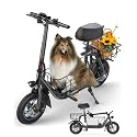 Gyroor Electric Scooter with Seat for Adults 20 Miles Range