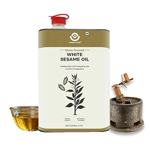 gyros farm organic stone cold pressed white sesame oil til tel 5 l tin