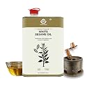 Gyros Farm Organic Stone Cold Pressed White Sesame Oil Til Tel 5 L Tin
