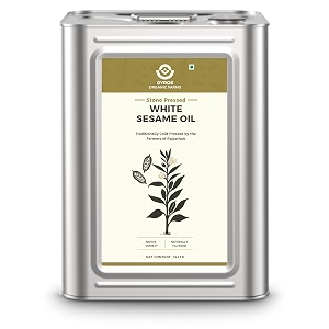 gyros farm organic stone cold pressed white sesame oil til tel 15 l tin