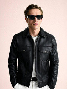 GZPhub Full Sleeve Solid Men Jacket