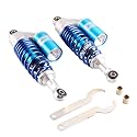 11" 280mm Pair Rear Adjustable Air Shock Absorbers Universal for HONDA