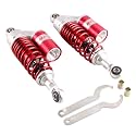 280MM 11" Motorcycle Round Air Shock Absorbers Universal for Kawasaki