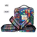 H &amp; B 120PCS Colored Pencils for Adults with Zipper Case, Soft Core Oil-Based Drawing Pencils for Adult Coloring, Professional Art Supplies for Artists