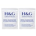 H&amp;G Lifestyles Metal Eliminator &amp; Stain Preventer Refill Replacement Packs