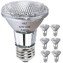 H&amp;Z PAR20 50W Halogen Bulb E26 Base 120V Warm White 3000K for Track Light