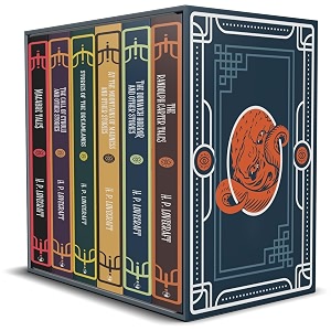 the hp lovecraft 6 book hardback collection set macrabre tales stories of the dreamlands the randolph carter talesthe call of cthulhu amp other stories