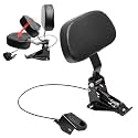 H RUO Adjustable Rider Backrest with Pad for Harley Touring Road King Street Glide FLHR FLHX 2009-2025 2024 2023 2022 2021