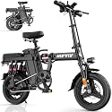 H14-A Folding Electric Bikes for Adults, Peak 1200W Foldable Electric Bike
