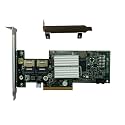 H200 6Gb PCI-e SAS SATA 8-Port RAID Card + 2 SATA 8087 Cables