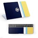 Galaxsia H257 Top+Wrist Pad Vinyl Laptop Skin/Sticker/Cover for 13 to 13.3 Inches Laptops Laminated-Removable-HD Quality Compatible for Hp(13x9.2 Inches)