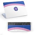 Galaxsia H265 Top+Wrist Pad Vinyl Laptop Skin/Sticker/Cover for 15 to 15.6 Inches Laptops Laminated-Removable-HD Quality Compatible for Hp (15x10 Inches)