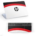 Galaxsia H266 Top+Wrist Pad Vinyl Laptop Skin/Sticker/Cover for 15 to 15.6 Inches Laptops Laminated-Removable-HD Quality Compatible for Hp (15x10 Inches)