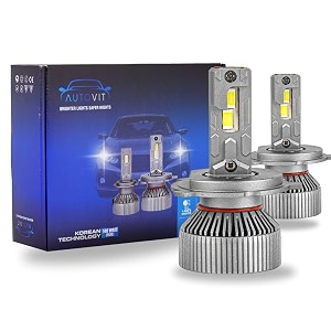 H4 LED Headlight Bulbs - 140W 6000K