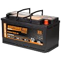 Autocessking H8 Group Size 49 Start and Stop AGM Automotive Battery, 12V 95Ah, 900 CCA, 160 RC Rechargeable Car Battery