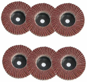 h9 professional flap discs 4 inch 100mm sanding discs 60 grit grinding wheels blades for angle grinder aluminum oxide sandpaper 60 pack of 5
