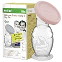haakaa Manual Silicone Breast Pump & Silicone Cap (Blush) 5oz/150ml, Gen.2