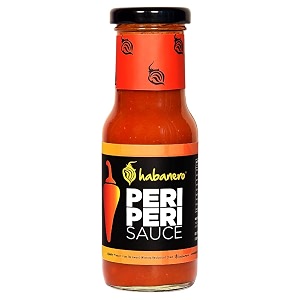 habanero gluten-free vegan and natural ingredients hot amp tangy peri peri sauce- made with locally sourced fresh bird eye chili - 200g