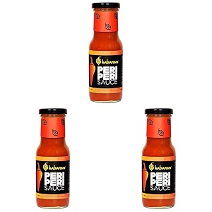 habanero gluten-free vegan and natural ingredients hot amp tangy peri peri sauce- made with locally sourced fresh bird eye chili - 200g pack of 3