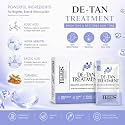 Habibs De-Tan Treatment Kit Skin Brightening & Tan Removal Evens Skin Tone Salon Professional Formula Suitable for All Skin Types 12g X 6