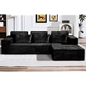 HABUTWAY 10534 L-Shape Modular Sectional Sofa Couch