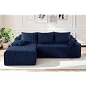 HABUTWAY 943939 Cloud Sectional Couch Boneless Sofa