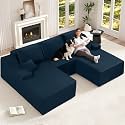 HABUTWAY 94 U Shaped Modular Sectional Couch