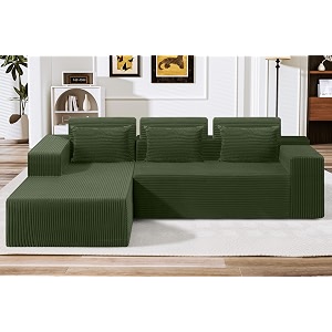 HABUTWAY Sectional Couches for Living RoomNo Assembly