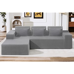 HABUTWAY Sectional Couches for Living RoomNo Assembly