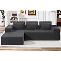 HABUTWAY Sectional Couches for Living RoomNo Assembly