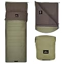 Hacer HC-500 Nubra Camping Sleeping Bag with Reliance Microfiber Filling -3 to +13 Degree Winter Hiking Trekking 7.2ft Adults Men & Women Travelling Bags Baby (Fango, 2.1KG)