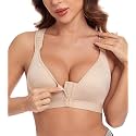 HACI Post Surgical Bra Front Closure Non Padded Racerback Mastectomy