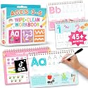 Hadley Designs Preschool Learning Activities Tracing Books for Kid Ages 3-5