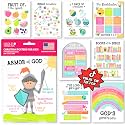 Bible Posters for Kids - Sunday School Decorations for Classroom Must Haves