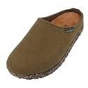 HAFLINGER Manhattan Felt Clog Wool Slipper Unisex