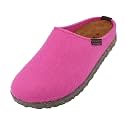 HAFLINGER Manhattan Felt Clog Wool Slipper Unisex