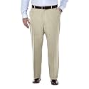 Haggar Men's Classic Fit Premium No Iron Khaki Pant
