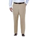 Haggar Men's Classic Fit Premium No Iron Khaki Pant