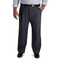 Haggar Men’s Classic Fit Iron Free Premium Khaki Casual Pant