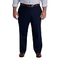 Haggar Men’s Classic Fit Iron Free Premium Khaki Casual Pant